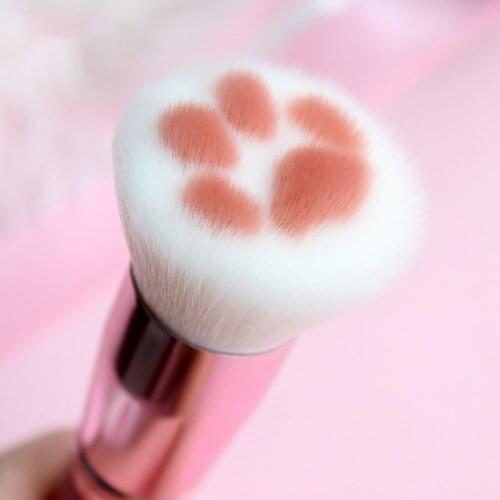 1PC Cat Claw Paw Makeup Brushes Professional Beginner Liquid Foundation Concealer Cosmetic Brush Soft Long Lasting Beauty Tool