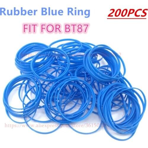 200PCS/LOT Rubber Blue Ring HIGH QUALITY Microphone Grilles Fit for Shure,Beta87/Beta87A