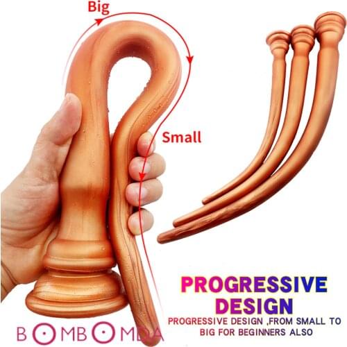 Super Long Anal Plug Vagina Anus Expansion Butt Plug Female Masturbation Male Prostate Massage Adult Anal Sex Toy For Women Men