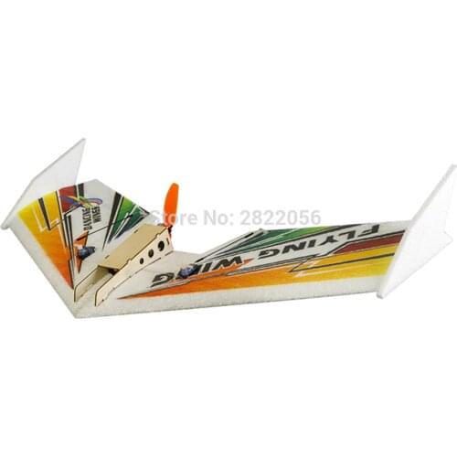 Free shipping RC Plane EPP fixed-wing electric DW HOBBY Mini Rainbow EPP 600mm Wingspan FPV Flying Wing RC Airplane Kit