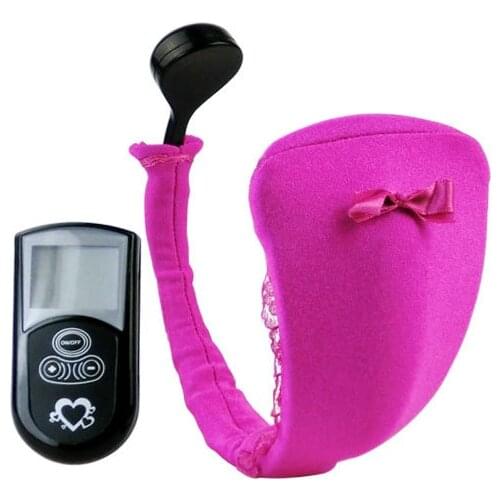 Wireless Remote Control Vibrating Panties Vibrator C String Invisible Erotic Woman Underwear 10 Speed Vibration Sex Toys 40pcs