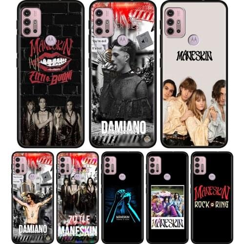 Maneskin Phone Case for Motorola One Fusion+ G9 Play G8 Power Lite G10 G20 G30 G40 G50 G60 Edge Plus E6s Cover Coque Shell Caso