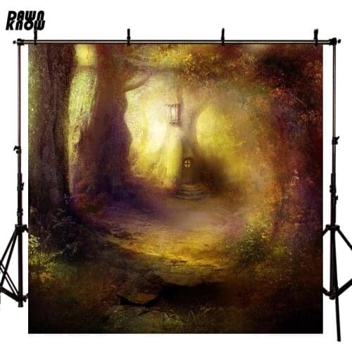 DAWNKNOW Fairy Tale Photography Background Forest Wedding Backdrop Photocall Stage Tapestry Event Planning Photo Studio GY538