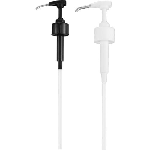 Dispenser Pump Stainless Steel Nozzle Coffee Syrup Pump Syrup Bottle Pump for Bottles Coffee Syrups Snow Cones Flavoring