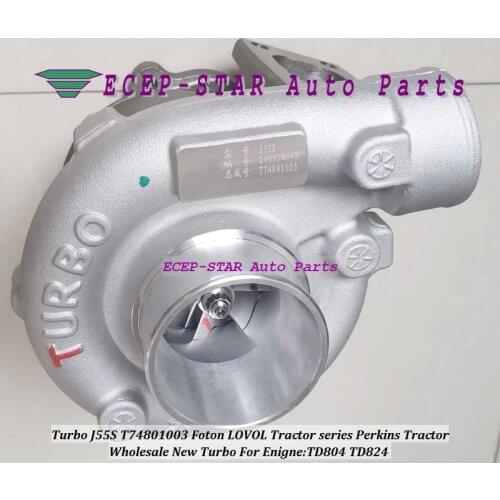 J55S T74801003 Turbine Turbo Turbocharger For Perkins Tractor