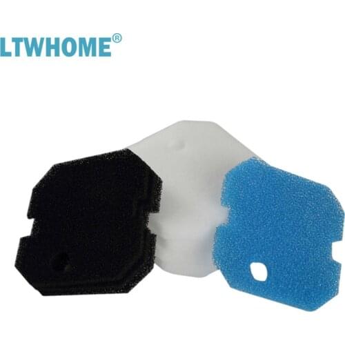 LTWHOME Replacement Coarse Carbon and Fine Filter Pads Sets Fit for Eheim Professional Pro 2 2226/2326/2026/2128, Experience 350