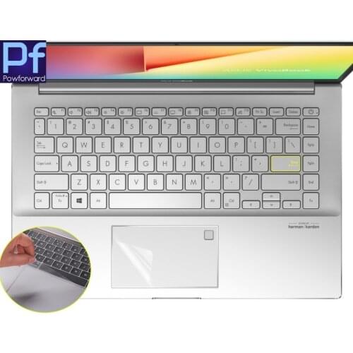 2PCS/PACK Matte For ASUS VivoBook S14 S433FL S433FA S433 fingerprint hole Touchpad film Sticker Trackpad Protector TOUCH PAD