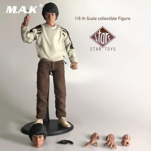 STT-001 In Stock 1/6 Scale Jackie Chans Police Force Full Set Action Figure Model Toys for Fans Holiday Gifts