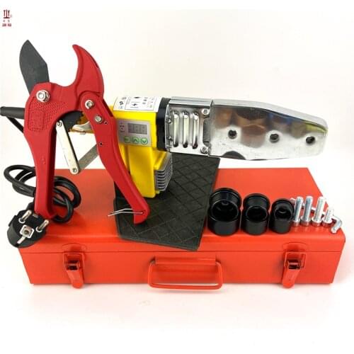 Free shipping DN20-32mm welding-machine-PPR 110V AC plug 800W machine for welding pvc pipe plastic welder digital display device