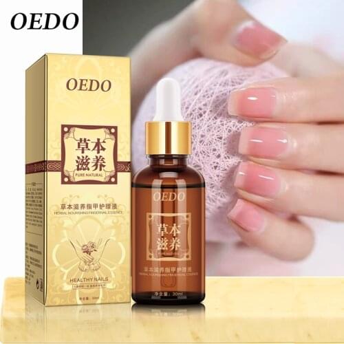 OEDO Herbal Fungus Nail Serum Essential Oil Nourishing Whitening Evening Skin Tone Smoothing Nail Fungus Removal Gel Nail