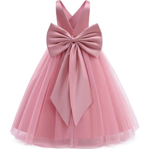 Formal Elegant Dress for Girls First Communion Graduation Ceremony White Evening Event Wedding Gown 14ys Teenager Tulle Dresses