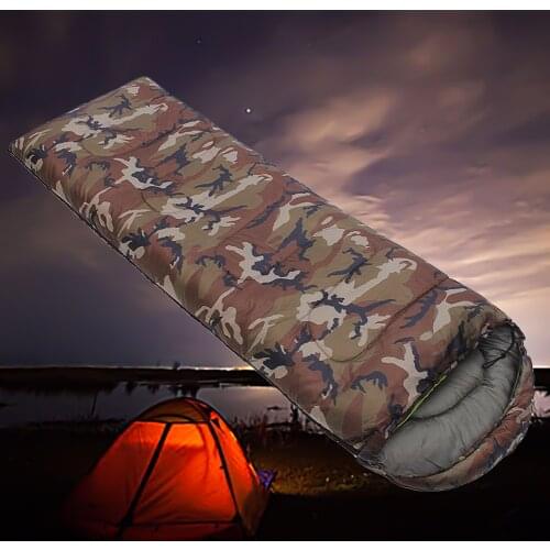 Polyester Cloth Ultralight Waterproof Sleeping Bags for Adult 1KG Portable Hiking Camping Backpacking Sleeping Bag with Sack