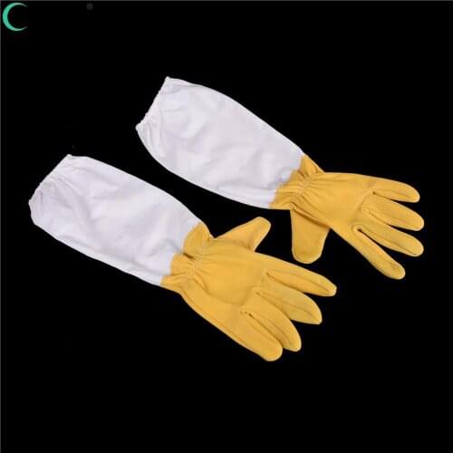 Beekeeper Prevent Gloves Protective Sleeves Ventilated Professional Anti Bee For Apiculture Beekeeper Beehive