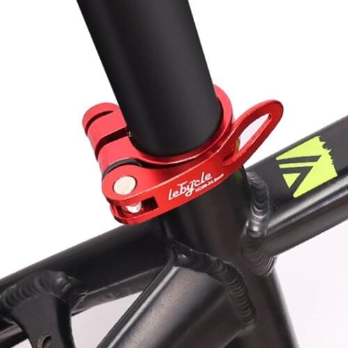 Bike Tube Clip Quick Release Seatposts Clamp Saddle Bicycle Retaining Bolt Cycling Fixed Repair Part For 28.6/30.8/31.6mm