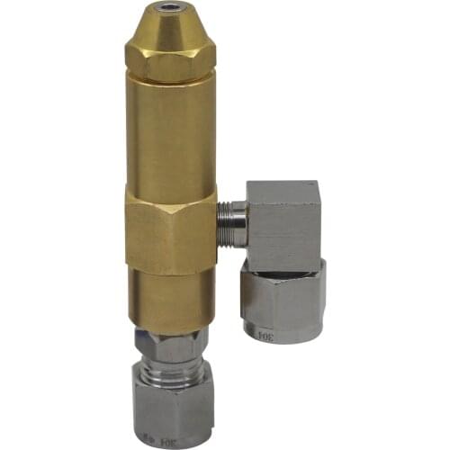 0.6/0.8/1.0/1.2/1.5/2.0/2.5/3.0mm Waste oil burner nozzle,air atomizing nozzle,fuel oil nozzle,full cone oil spray nozzle