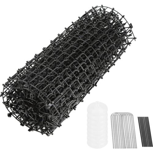 10pcs/1 Roll Garden Prickle Strip Dig Stop Cat Repellent Deterrent Mat Spike Portable Anti-Cat Dog Outdoor Garden Supplies Hot