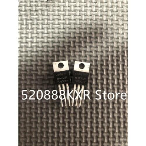 10pcs/lot MUR2060CTR 2060CTR TO-220 20A 600V Fast recovery diode