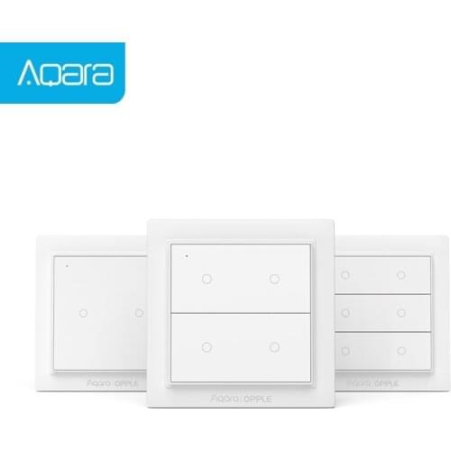 Aqara Opple Zigbee Smart Switch Light Switch Smart App Control Wireless Wall Switch work with Mijia App & Apple Homekit