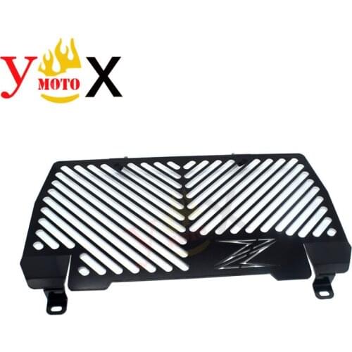 Black Motorcycle Grille Radiator Cover Guard Protector Protection Coolant System Net For KAWASAKI Z900 2017