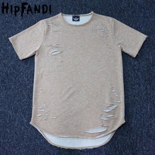 HIPFANDI Mens Striped T-shirts