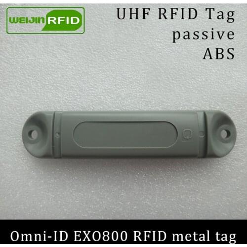UHF RFID metal tag omni-ID EXO 800 EXO800 915mhz 868mhz Impinj Monza4QT EPCC1G2 6C durable ABS smart card passive RFID tags