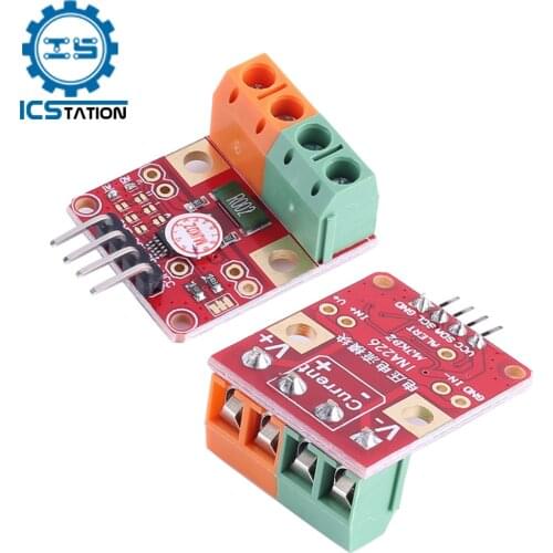 INA226 IIC I2C Interface Bi-directional Current/ Voltage Monitoring Sensor Module Zero-Drift Breakout Board for Arduino