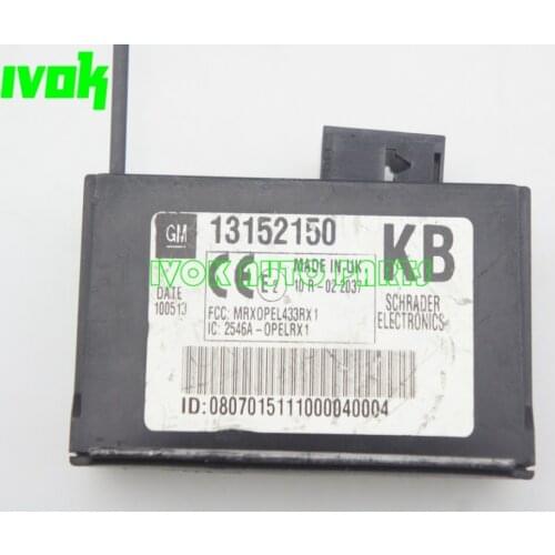 Schrader Tire Pressure Control Module Unit Monitor TPMS ECU for Opel Vectra-C GMC 13152150