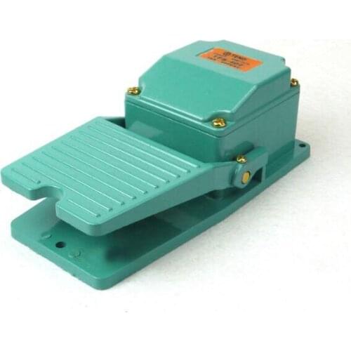 15A 250VAC Momentary Power N/O N/C SPDT Foot Switch For CNC Industrial Aluminium