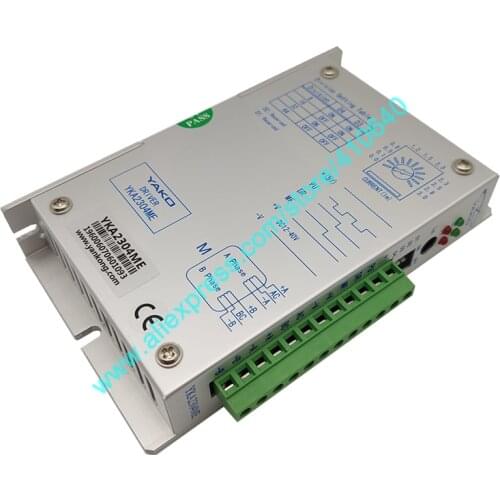 Genuine YAKO YKA2304ME YKA2304MF Stepper Motor Drive for NEMA 17 to 23 Stepper Motor with DC12~40V 3A Free Shipping