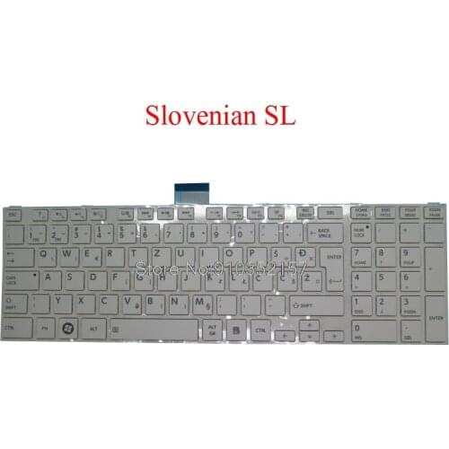 SL TR JP HU TW Laptop Keyboard For Toshiba For Satellite L850 L850D L855 L855D L870 L870D Slovenian Turkish Japanese Hungary new