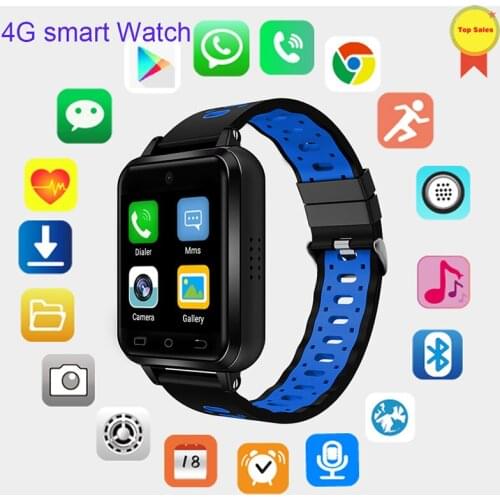 Hotsale 4G smart watch Android 6.0 MTK6737 Quad Core 1GB/8GB SmartWatch Heart Rate Tracker Location GPS relogio business Watch