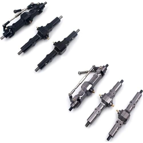 WPL B14 B24 C14 C24 B16 B36 JJRC Q60 Q61 Q62 Q63 Q64 D826 D827 D831 D832 D833 RC car Upgrade spare parts Front axle middle axle