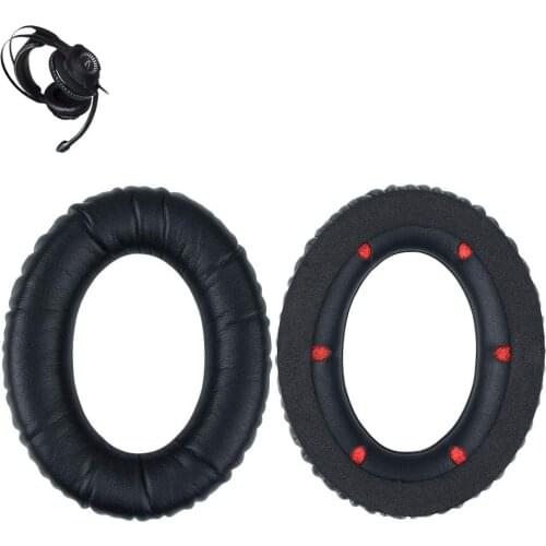 Replacement foam ear cushion sponge cover for Kingston HyperX Cloud Revolver S gaming headset repair accessories