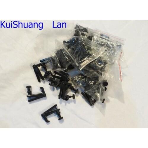 12 pcs all black VIOLA FINE TUNERS STRING ADJUSTER