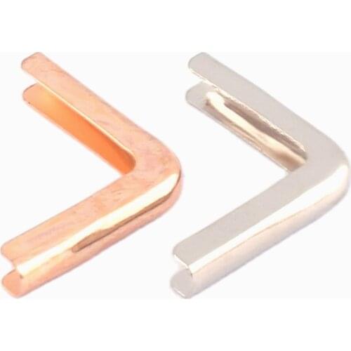 25mm Corner Protectors Metal Corners with Retro Pattern Corner Protector for Boxes, Tables and Books Corner Bracket Jewelry