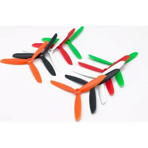 4 Pairs 4045/5045/6045 3 blades Bullnose Propeller 8pcs CW /CCW for 250 FPV Racing Quadcopter ZMR210 250