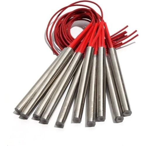 5PCS 18mm 80~95mm 201SUS Heating Pipe Cartridge Heater 110V/220V/380V 350W/370W/380W/400W/430W Tubular Rod Element