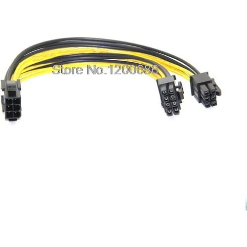 6pin transfer card 6 +8 pin power supply wire harness