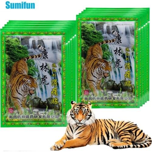 80Pcs Tiger Balm Analgesic Patch Treat Arthritis Rheumatism Body Knee Joint Muscle Orthopedic Pain Relief Herbal Medical Plaster
