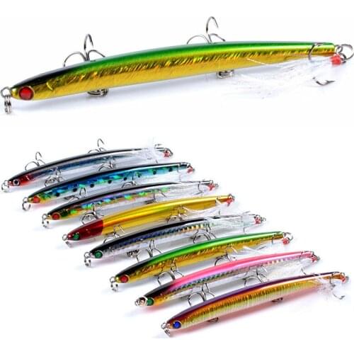 Free Shipping 11.7cm_11.8g Fishing Lure Artificial Small Pencil Hard Bait Chatterbait Submerged Water Wobblers Fish Lures YU014
