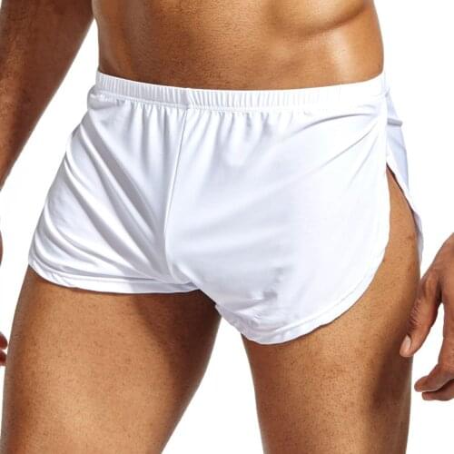 Men Underwear Boxers Breathable Man Boxer Solid Gay Sexy Underpants Mens Comfortable Brand Shorts Underwear for Men Pants