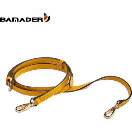 Brand Genuine Leather Bag Accessory Bag With 110CM-130CM Adjustable Diagonal Span Long Strap Pin Buckle Thin Shoulder Strap