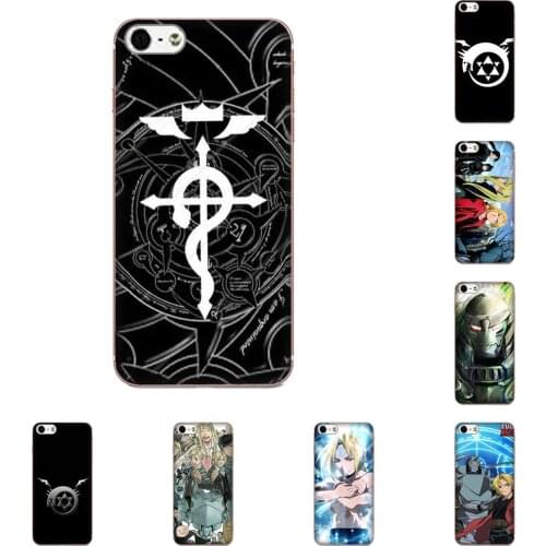 For Sony Xperia Z Z1 Z2 Z3 Z4 Z5 compact Mini M2 M4 M5 T3 E3 E5 XA XA1 XZ Premium Soft Covers Capa Full Metal Alchemist Logo