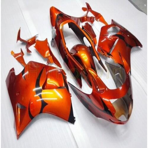 Custom motorcycle cowl for CBR1100XX 1997 1998 1999 2000 2001 2002 2003 ABS Fairings+5Gifts+Injection mold orange