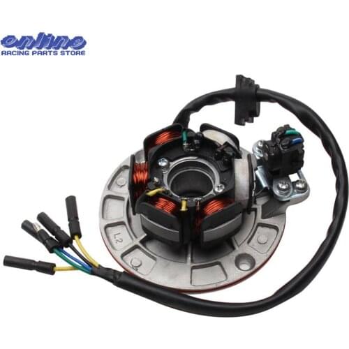 YX150 YX160 Magneto Stator Ignition Coil With Light YINXIANG YX 150cc 160cc KAYO BSE SSR GPX Pitsterpro Dirt Pit Bike Parts
