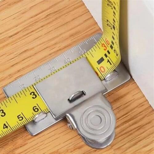 Zezzo® Measuring Tape Clip Convenient Multifunctional Tape Measure Locate Accurate Calibration Tool Decoration Dropshopping