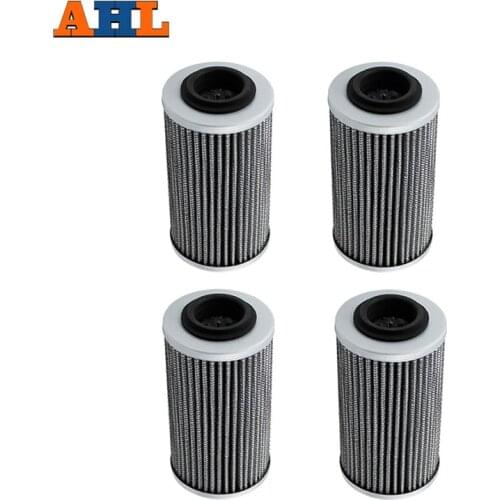 AHL 4pc Oil Filter for BOMBARDIER MAX 650 TRAXTER 650 QUEST 650 QUEST 500 for John DEERE TRAIL BUCK 650
