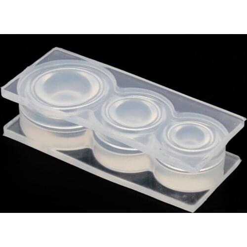 Cute Mini Bowl Silicone Resin Molds Earrings Pendant Necklace Jewelry Mold Tools E15E