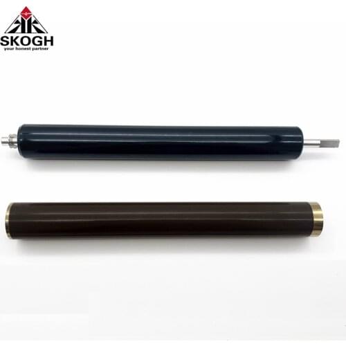 A Set RL1-0024-FILM RC1-0070-000 Fuser Film Sleeve + Pressure Roller For HP P4014 P4015 P4515 M4555 4200 4250 4300 4350