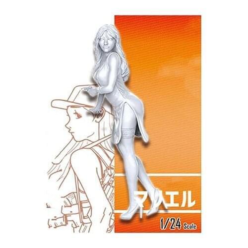 New Unassembled 1/24 75MM of STAND modern Resin Kit DIY Toys Unpainted resin model